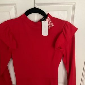 New beautiful red dress with tags